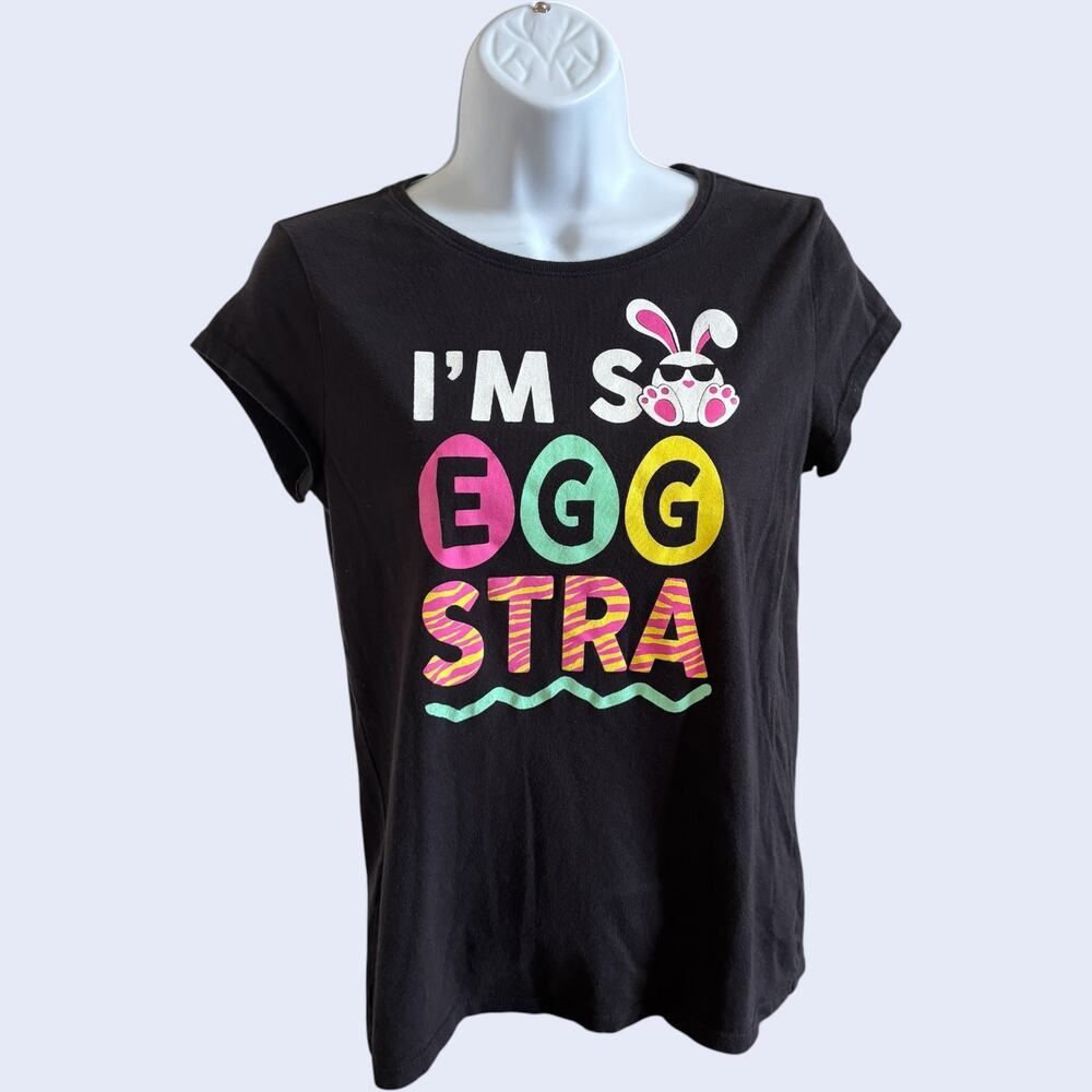 L Casual Graphic Tee Black Regular